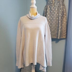 Free people light blue oversized sweater C31